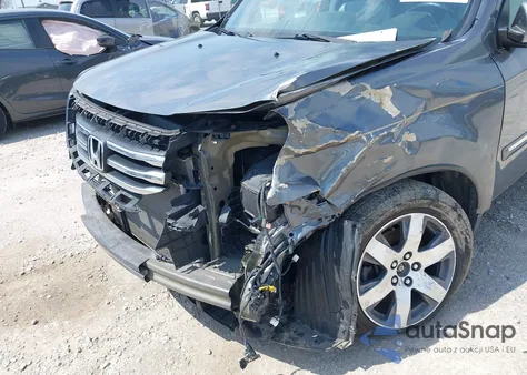 2013 Honda Pilot Touring from USA, damaged, VIN 5FNYF4H91DB071064